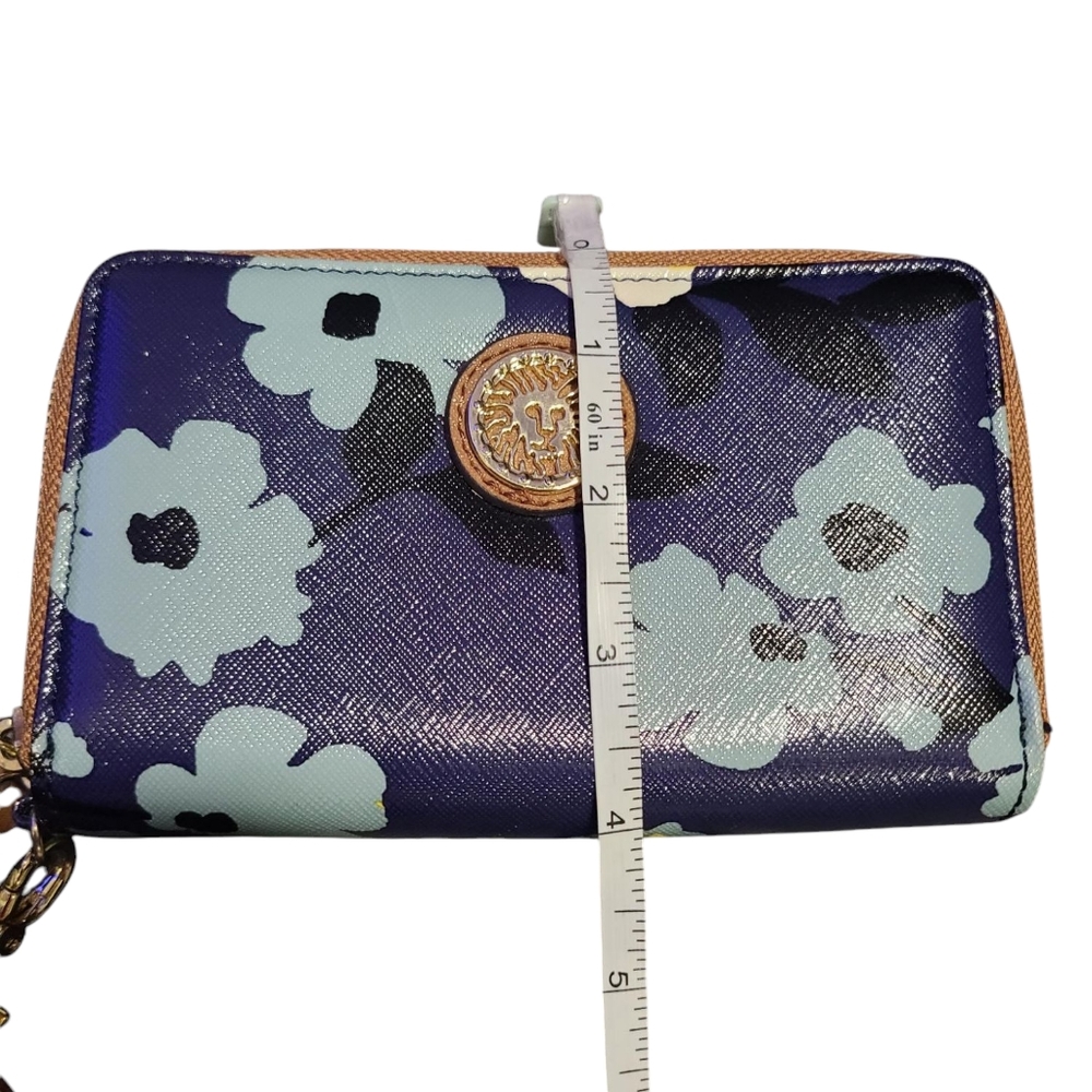 ANNE KLEIN double zipper wallet wristlet - Picture 7 of 8